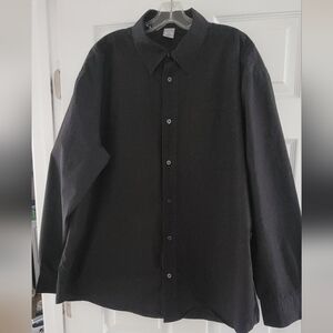 Old Navy Black Regular Fit Shirt